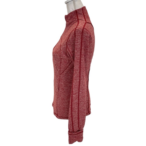 Lululemon Half Zip Top 6 Red - Picture 7 of 16